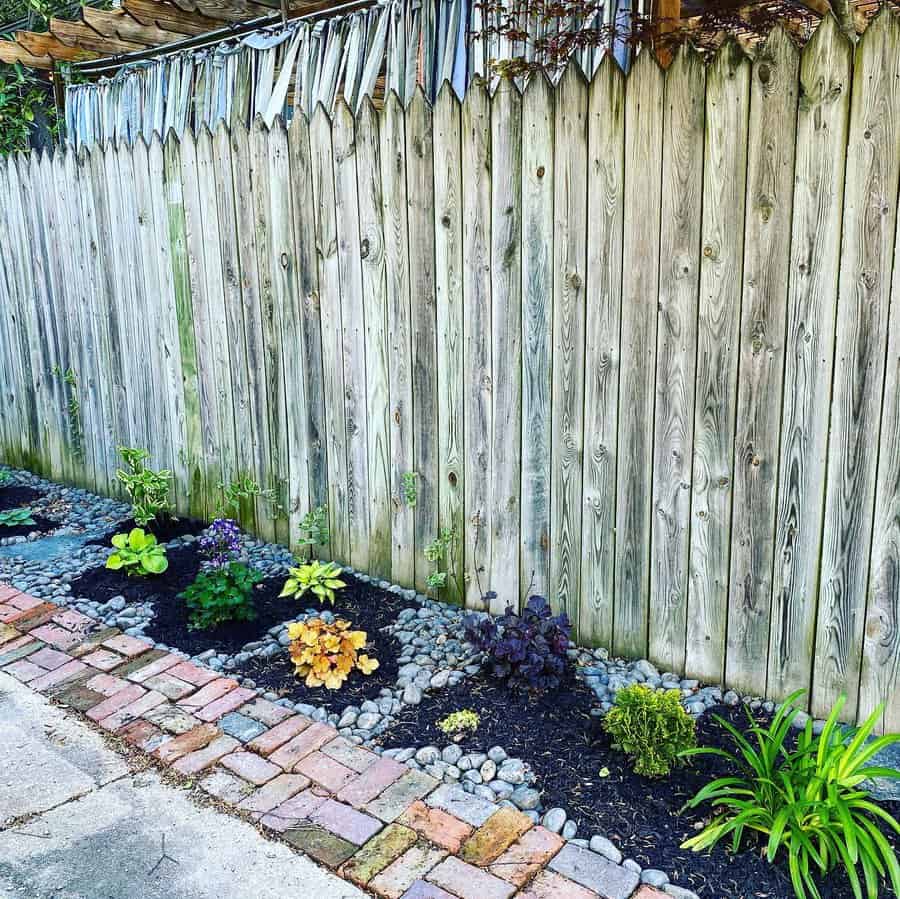 Fencing with landscaping 