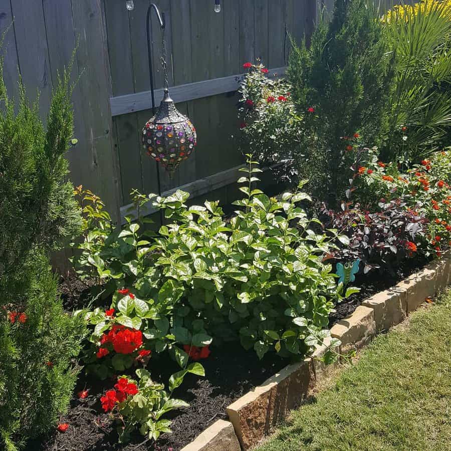 Fencing with landscaping 