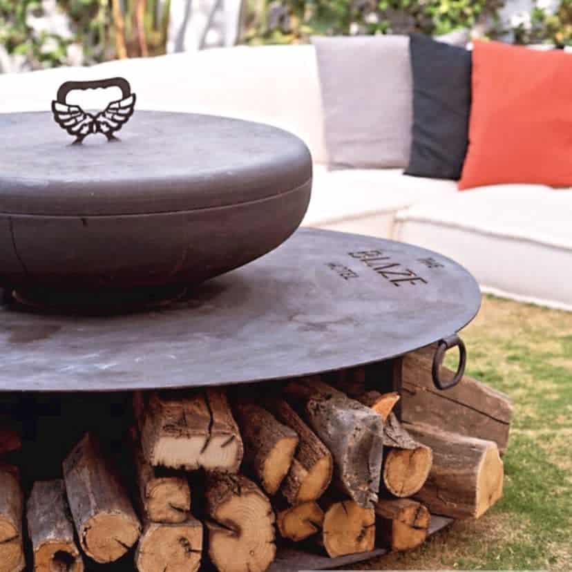 Firepit Firewood Storage Ideas zesto.firepit