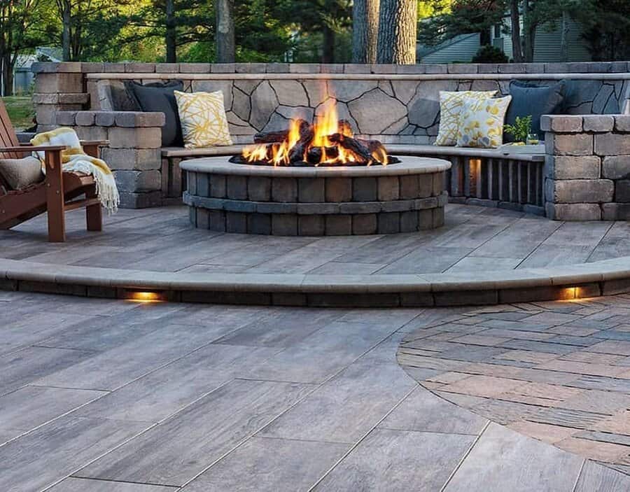 Outdoor fire pits