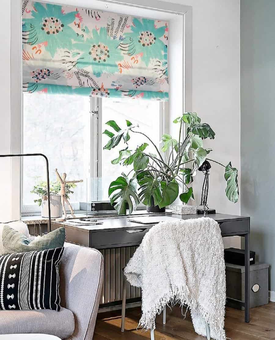 Floral Kitchen Curtain Ideas 4 karuilu home