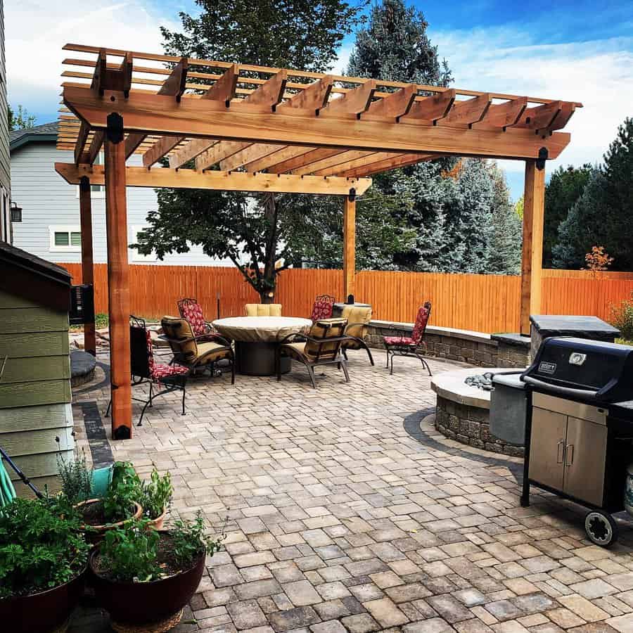 Pergola patio cover