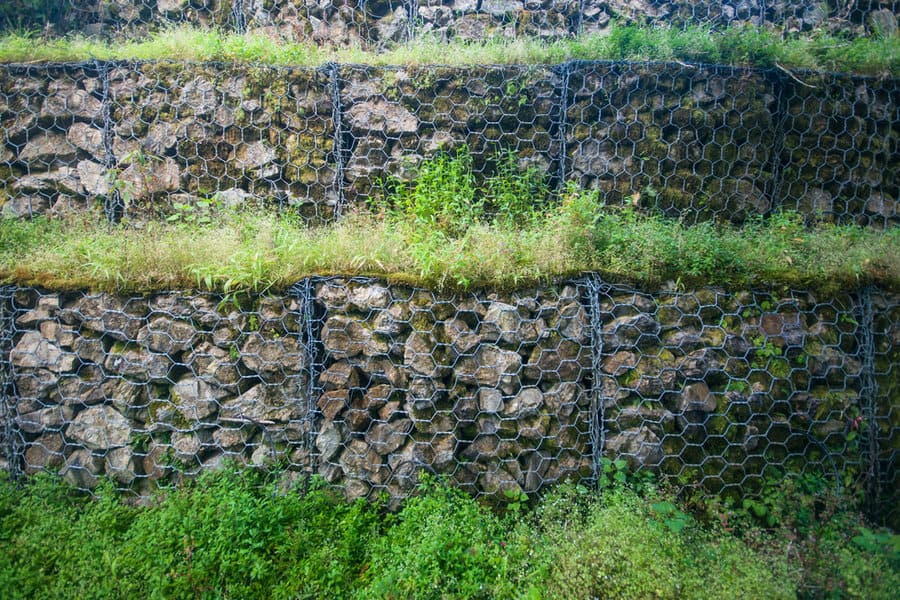 gabion retaining walls