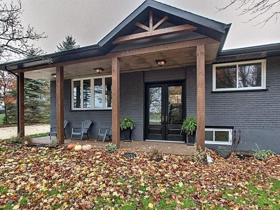 Gable Porch Roof Ideas greyandsimcontractinginc