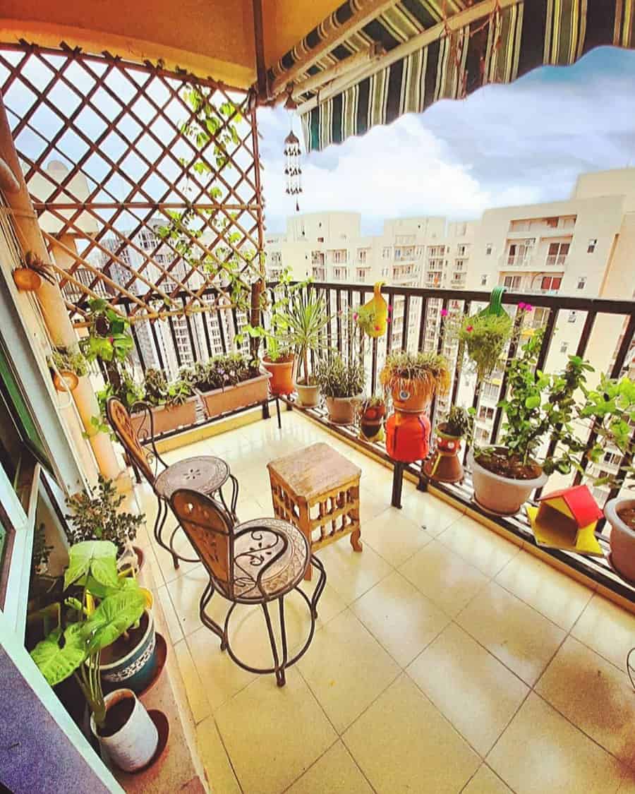 Balcony garden