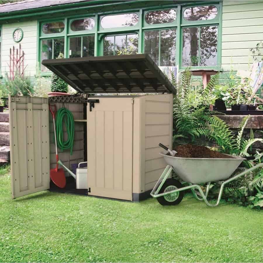 DIY shed storage