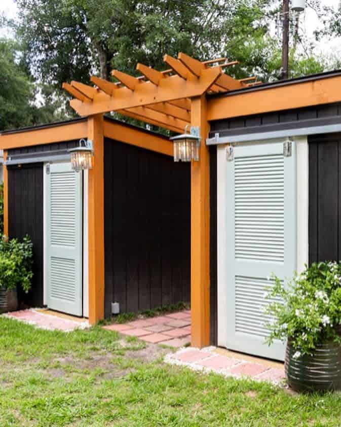 DIY shed storage