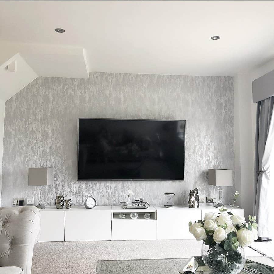 Glam Gray Living Room Ideas bridie newhome