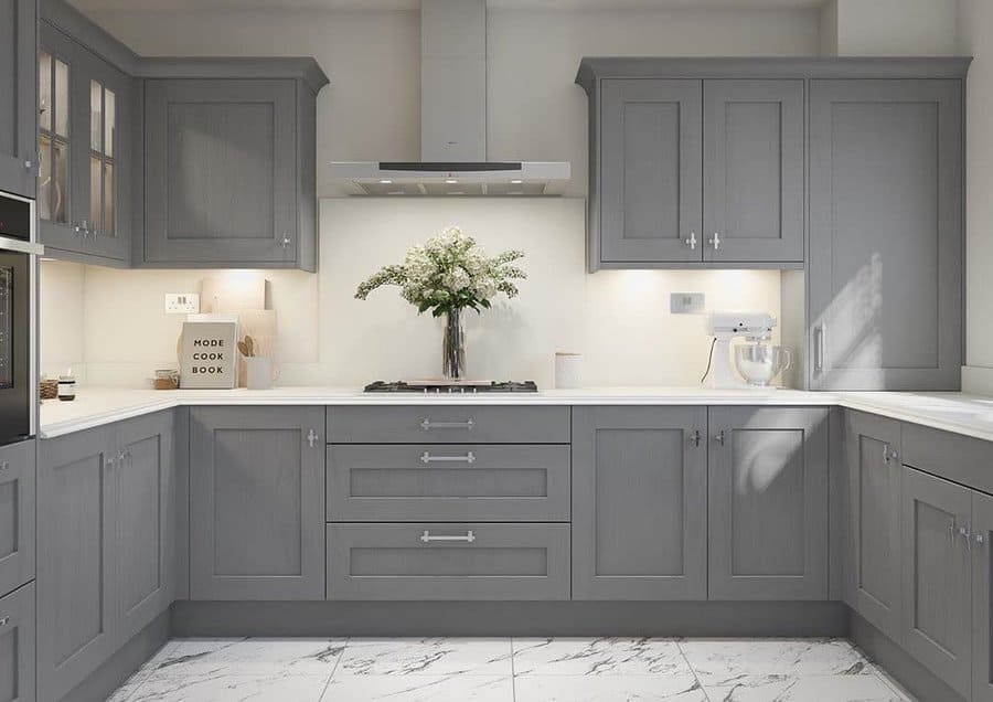 Gray Cabinets Kitchen Ideas sheratoninteriors