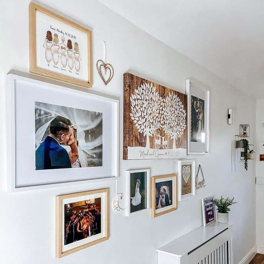 family picture wall collage