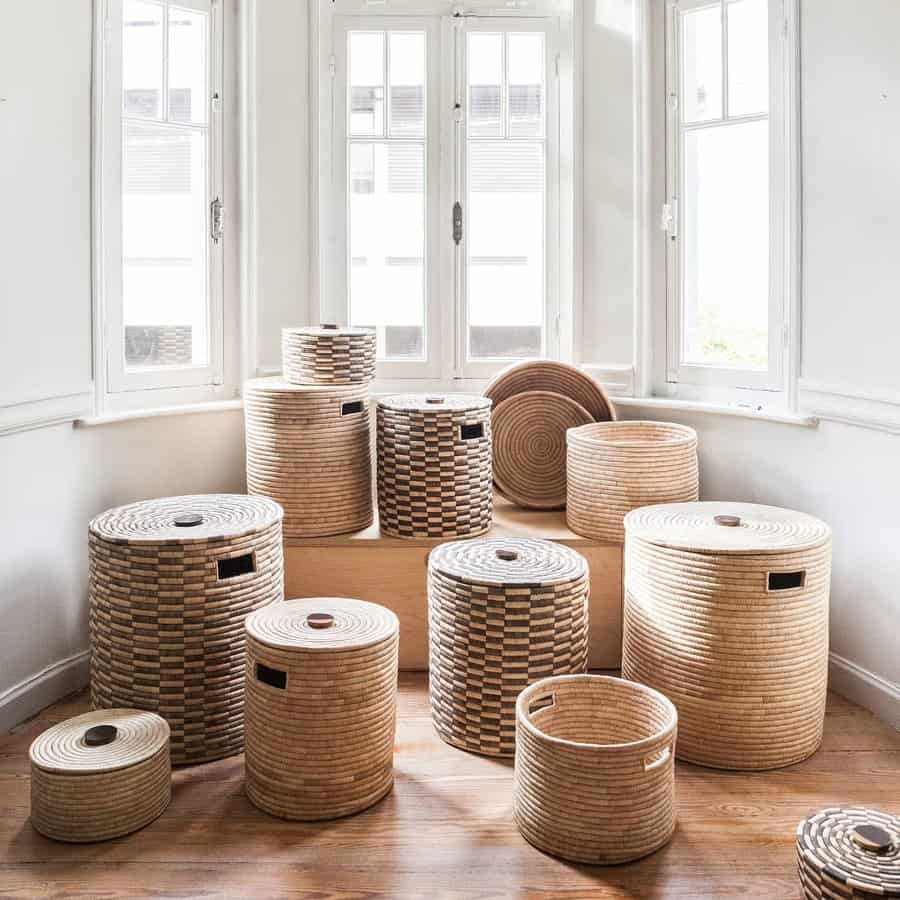 Woven baskets