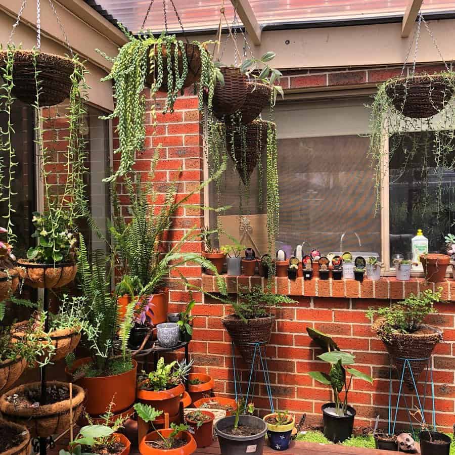 Hanging planters 