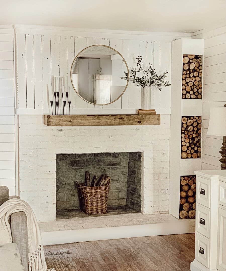 Indoor Firewood Storage Ideas rustndruffles