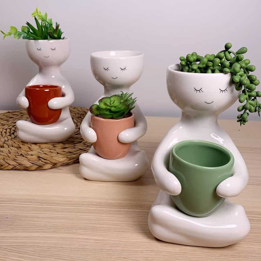 ceramic desk planter