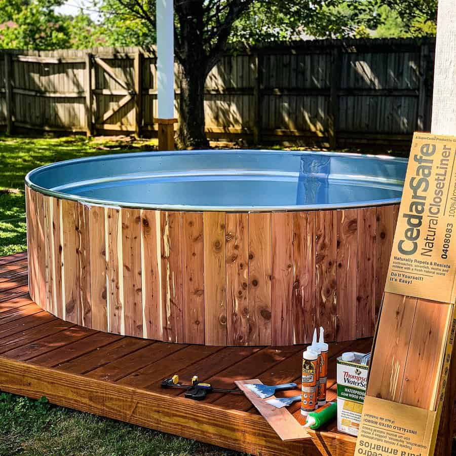 Inexpensive Backyard Pool Ideas bearded ginger14