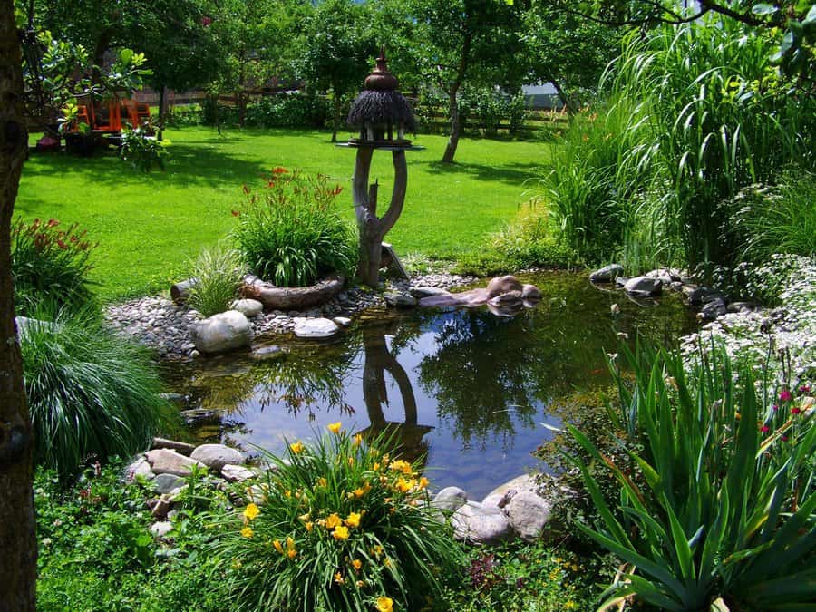 Japanese Style Garden Backyard Pond Ideas 1