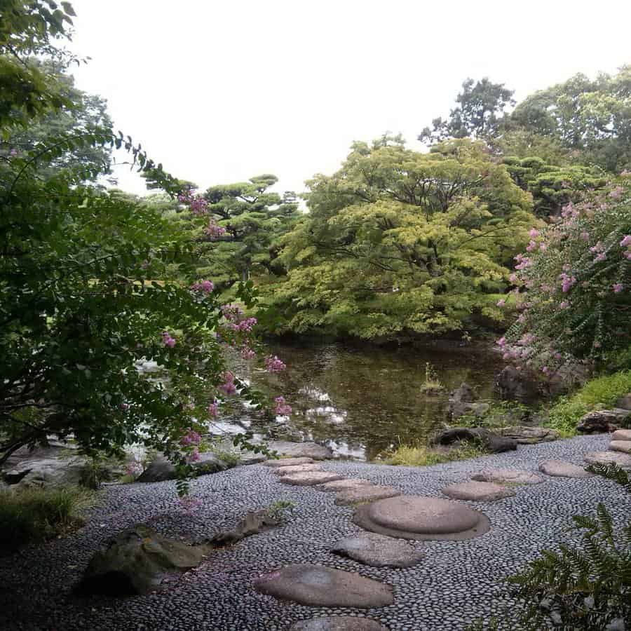 Japanese style garden