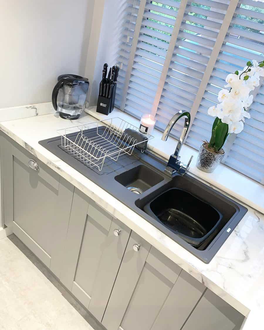 integrated drainboard sink