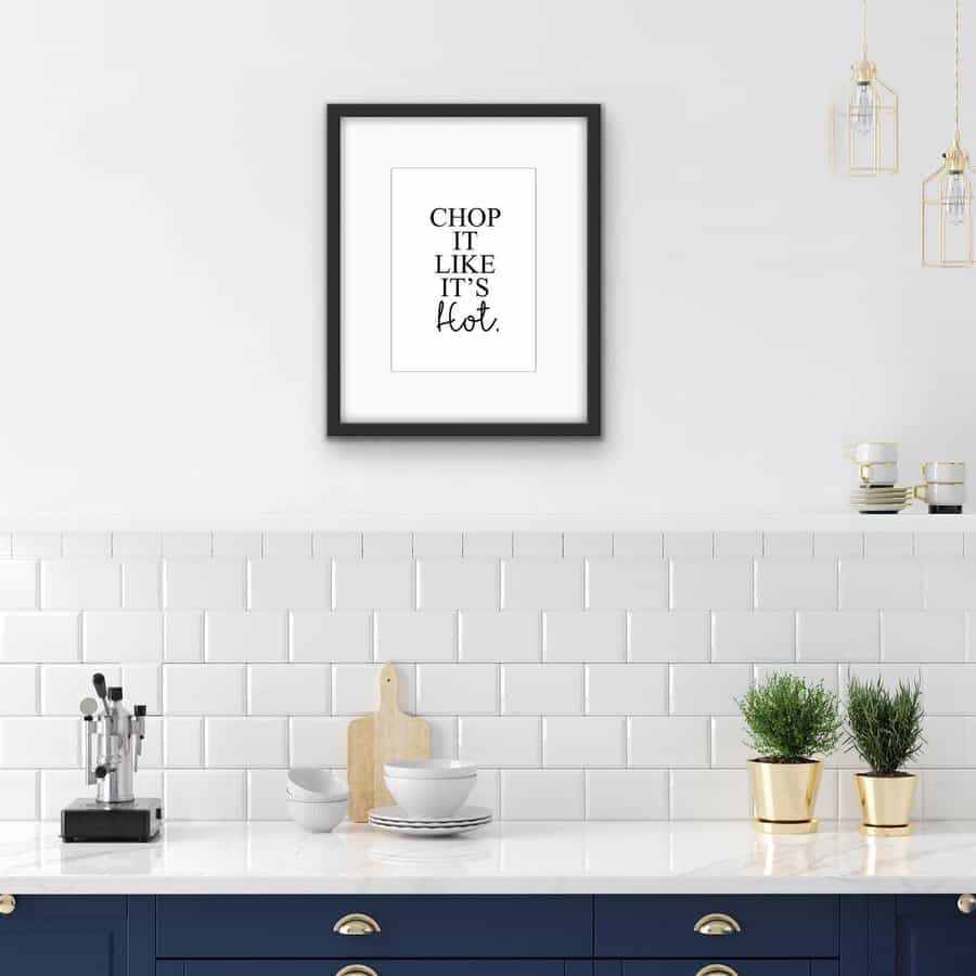 Framed quotes wall art 