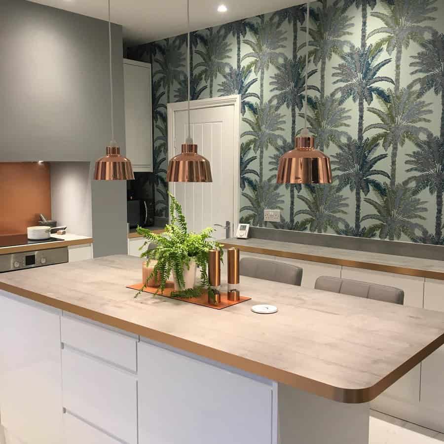 Kitchen Wall Covering Ideas clairelouise home