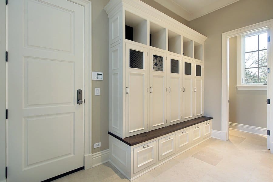 Locker type cabinets