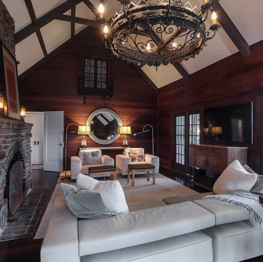 Rustic living room