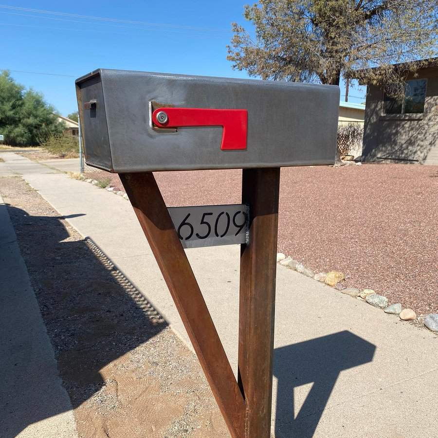 Functional mailbox posts