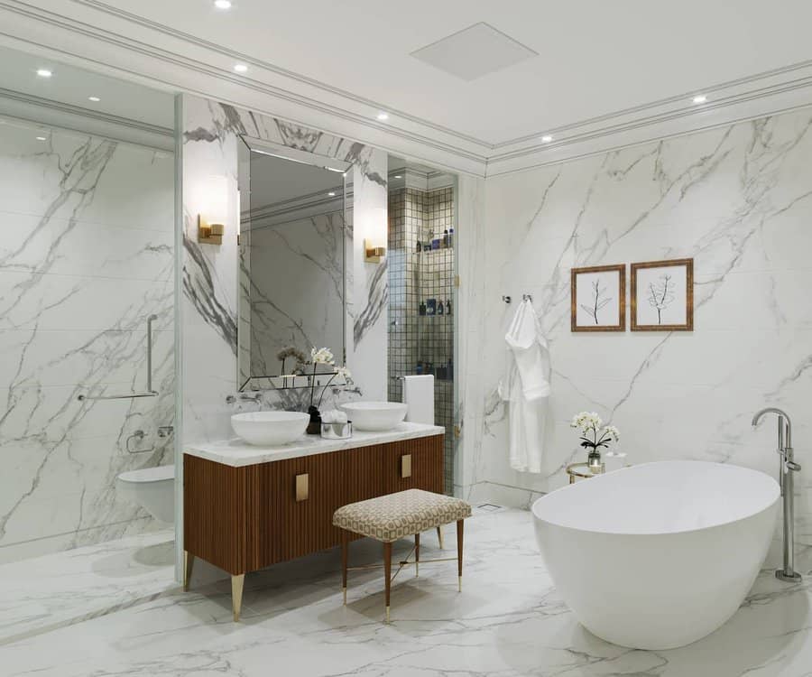 Marble Luxury Bathroom Ideas bysaramatar