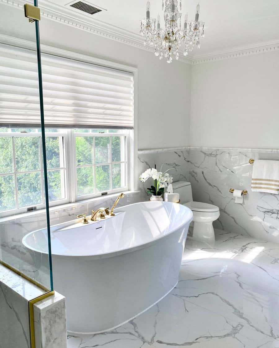 Marble Luxury Bathroom Ideas parklanedecor
