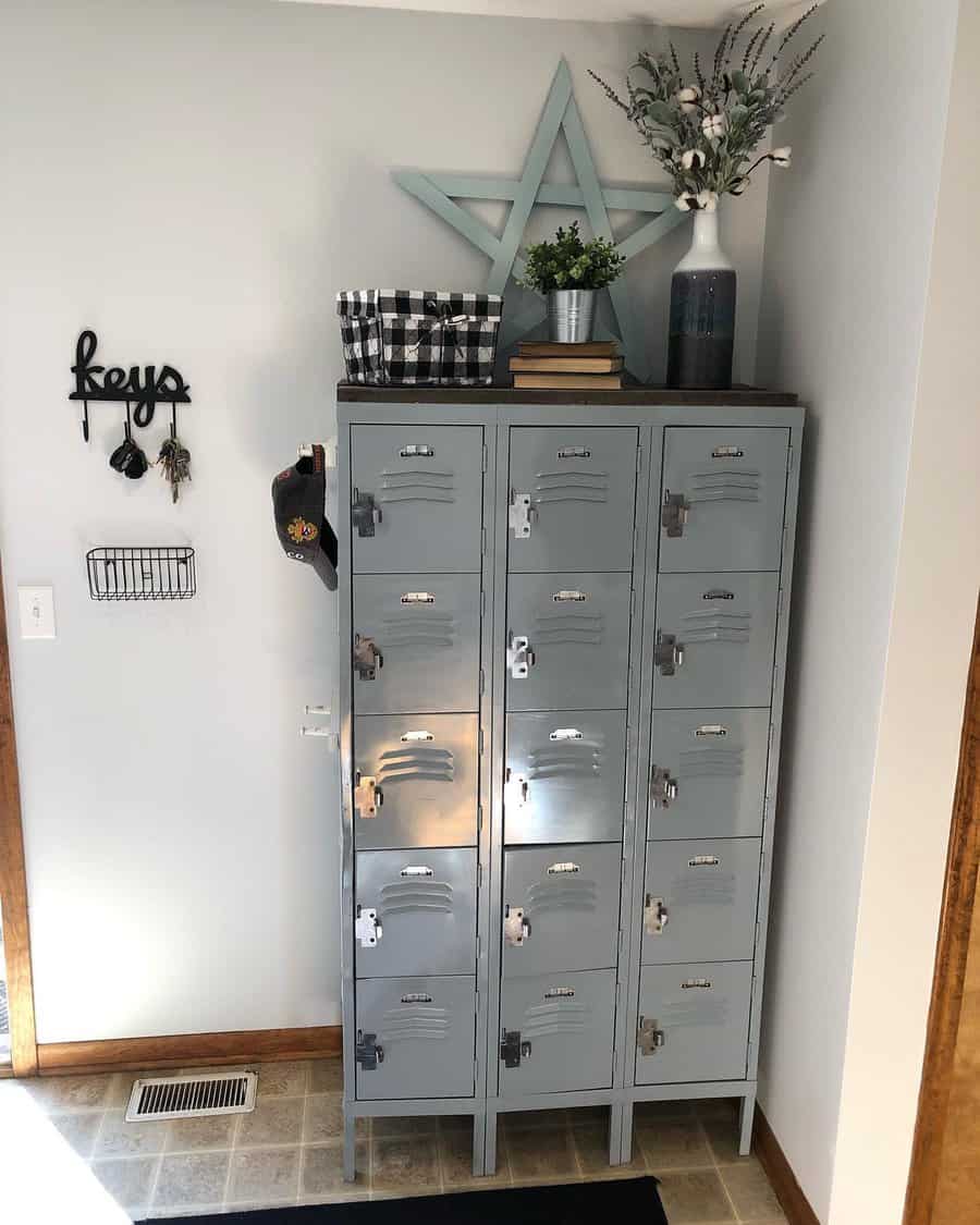 Metal cabinets