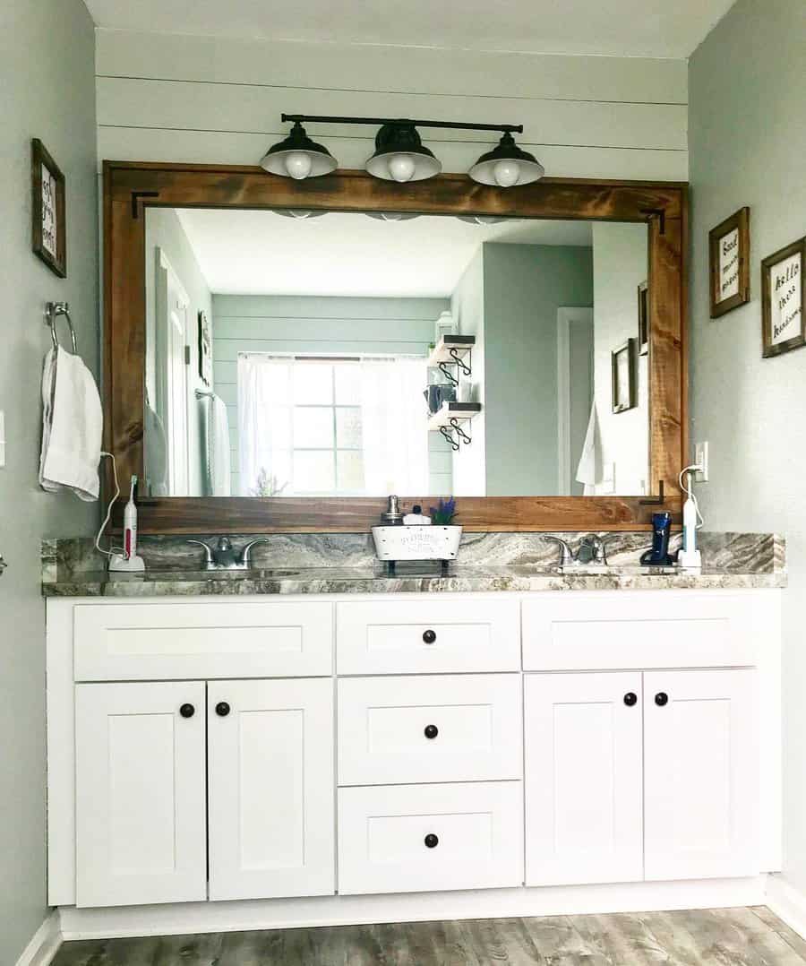 Mirror DIY Bathroom Ideas shiplapshanty