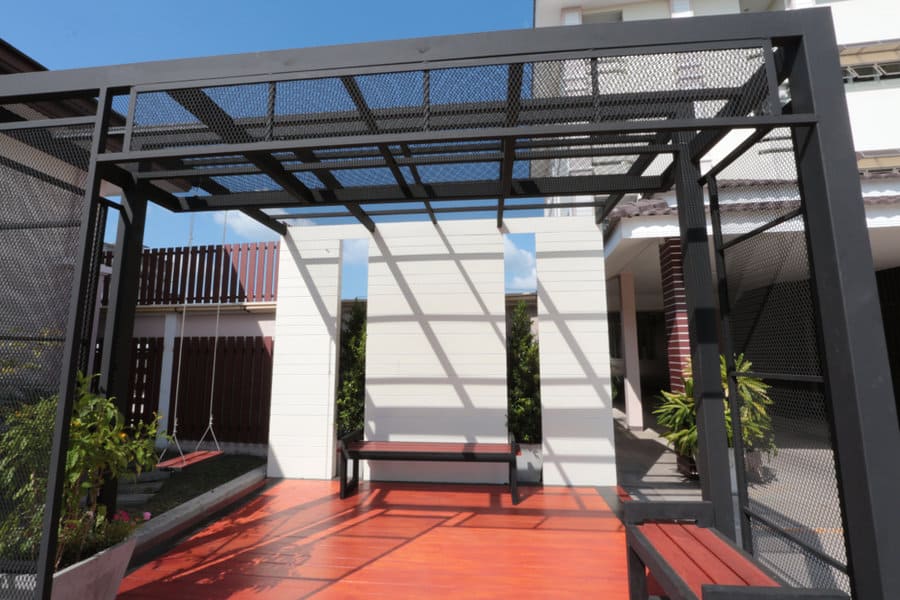 Modern pergola