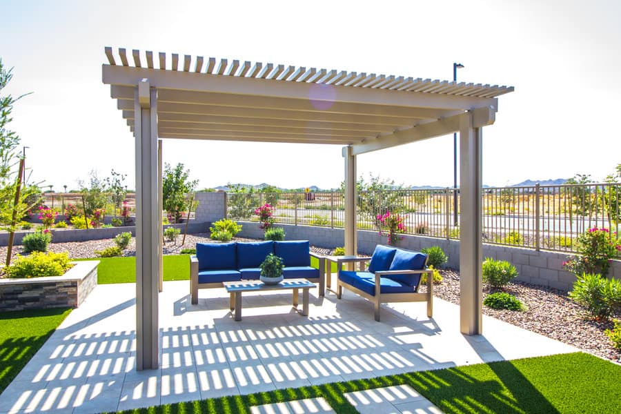 Modern pergola