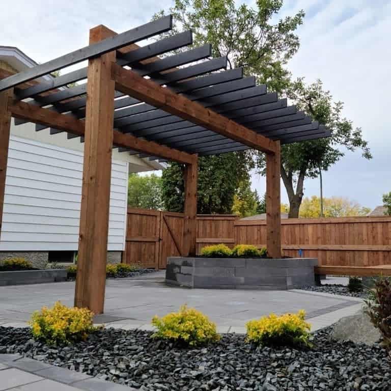 Modern pergola