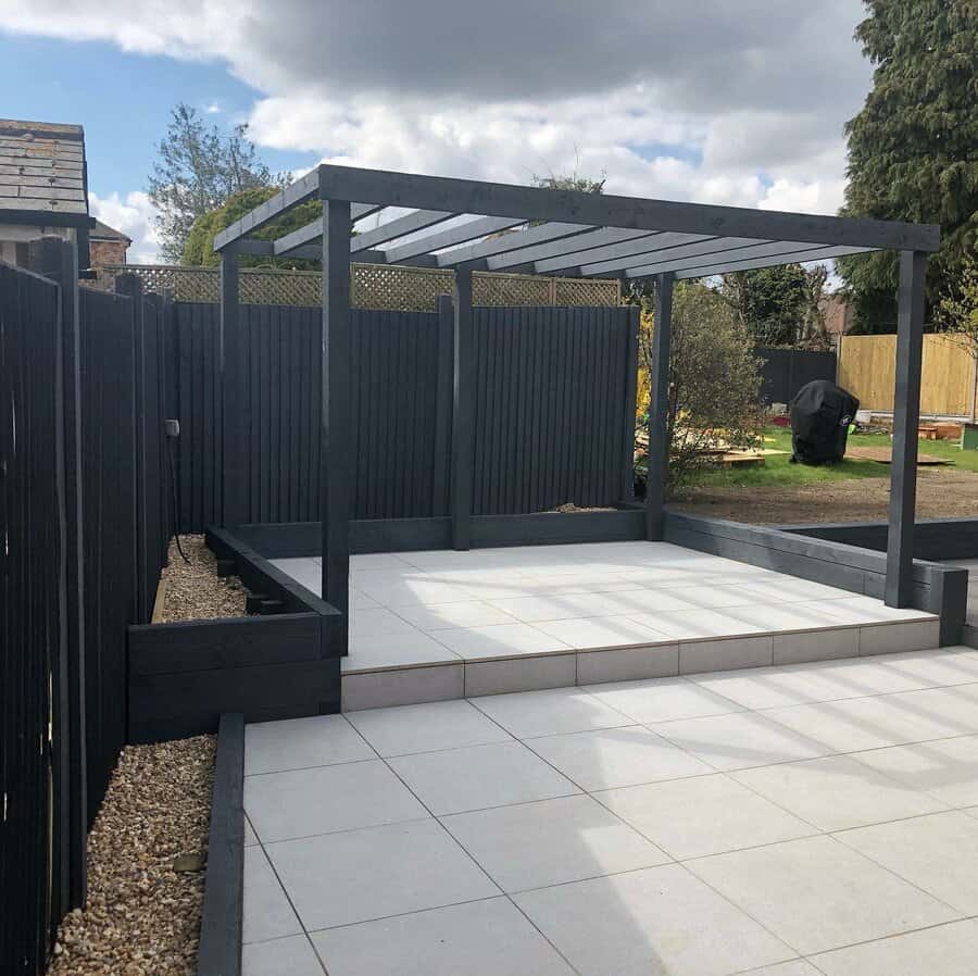 Modern pergola