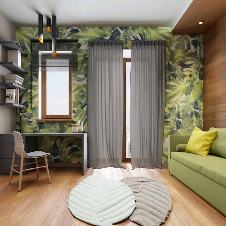 Modern Wall Covering Ideas novinskiy interiors