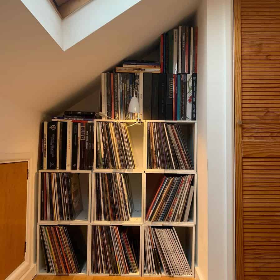record cubby shelves 