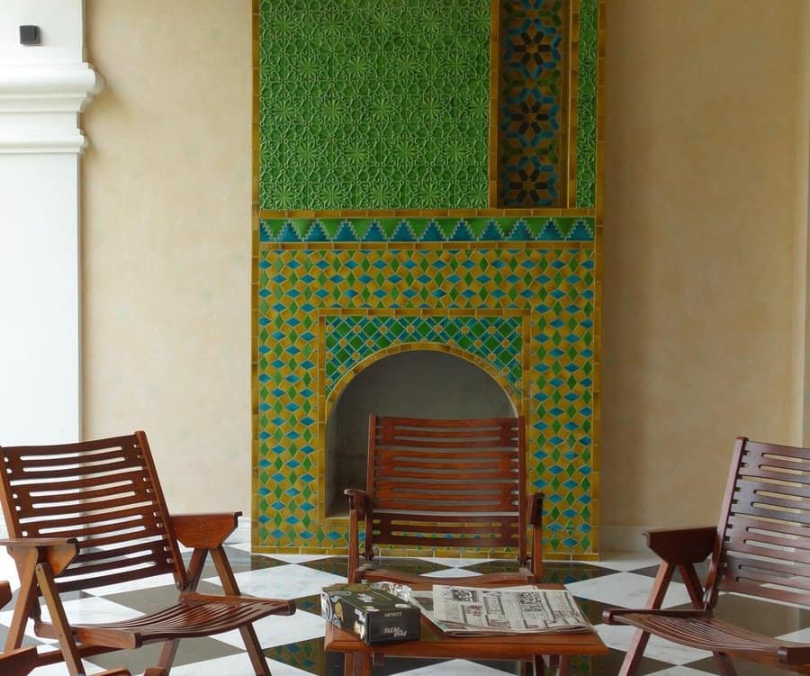 decorative Moroccan tiles