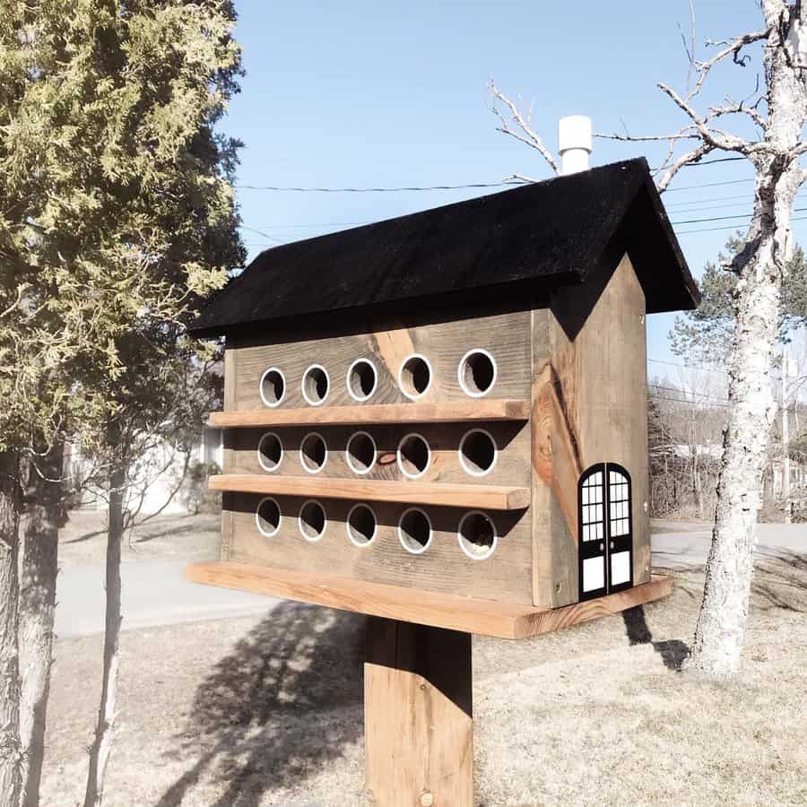 Multiple birdhouses