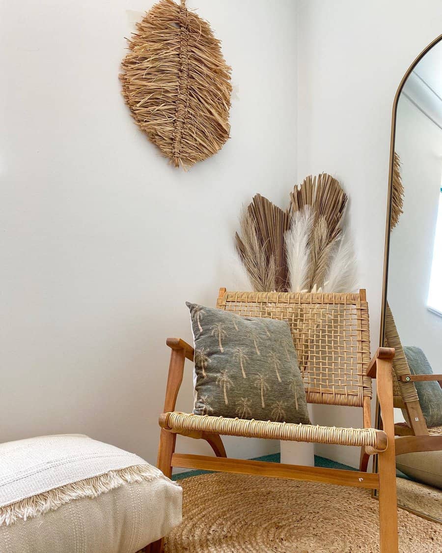 Natural fibers decor