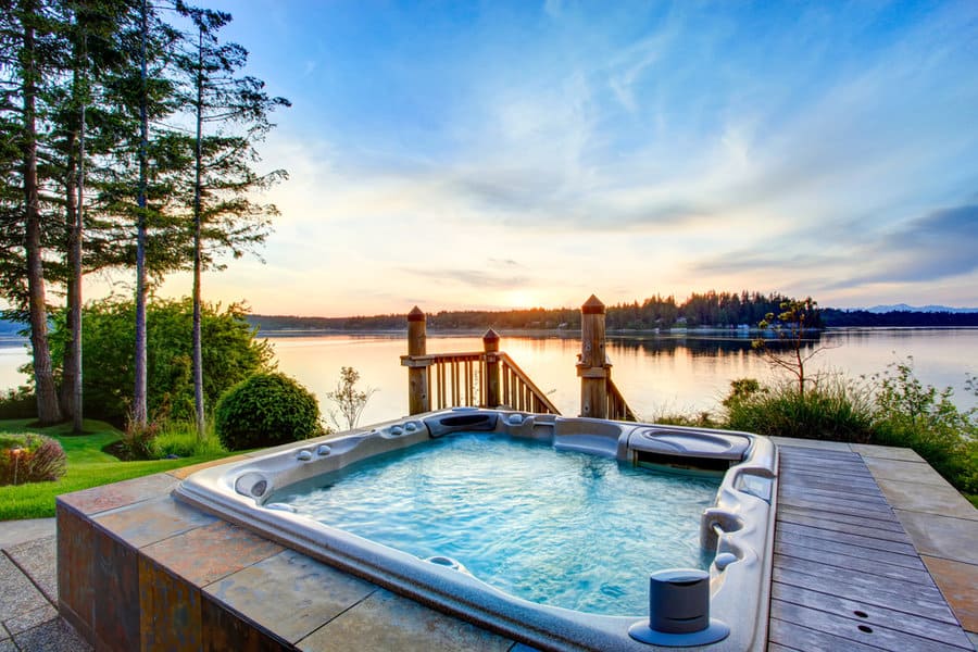 Hot tub views