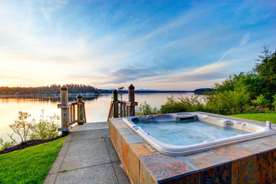 Hot tub views