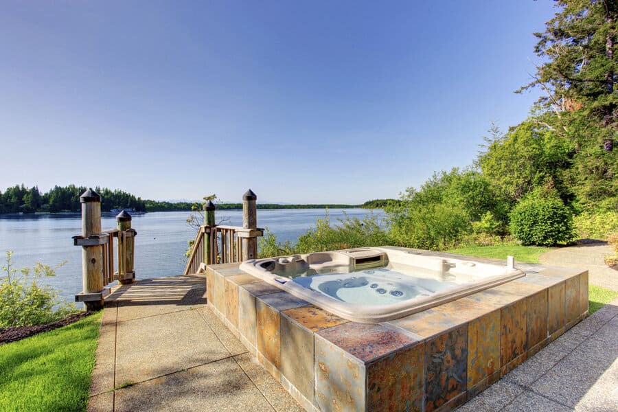 Hot tub views