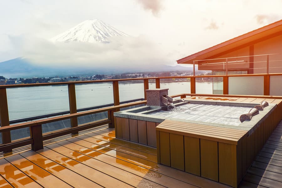 Hot tub views