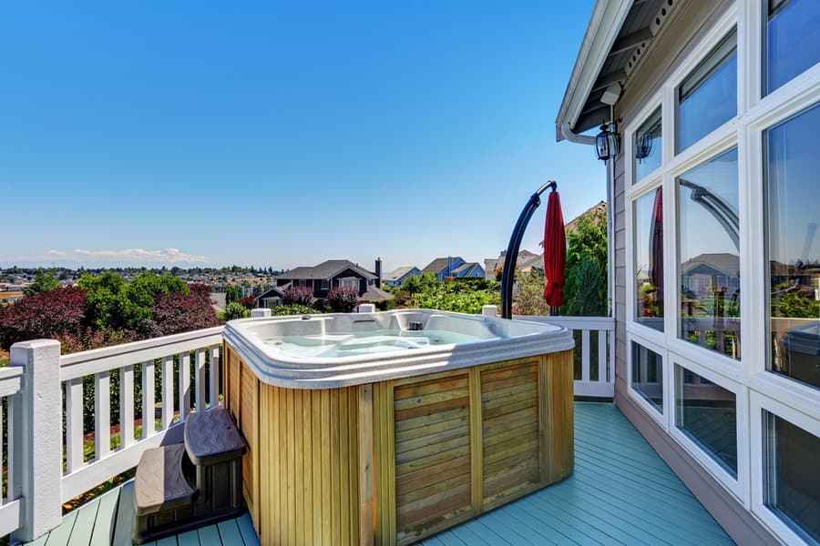 Hot tub views