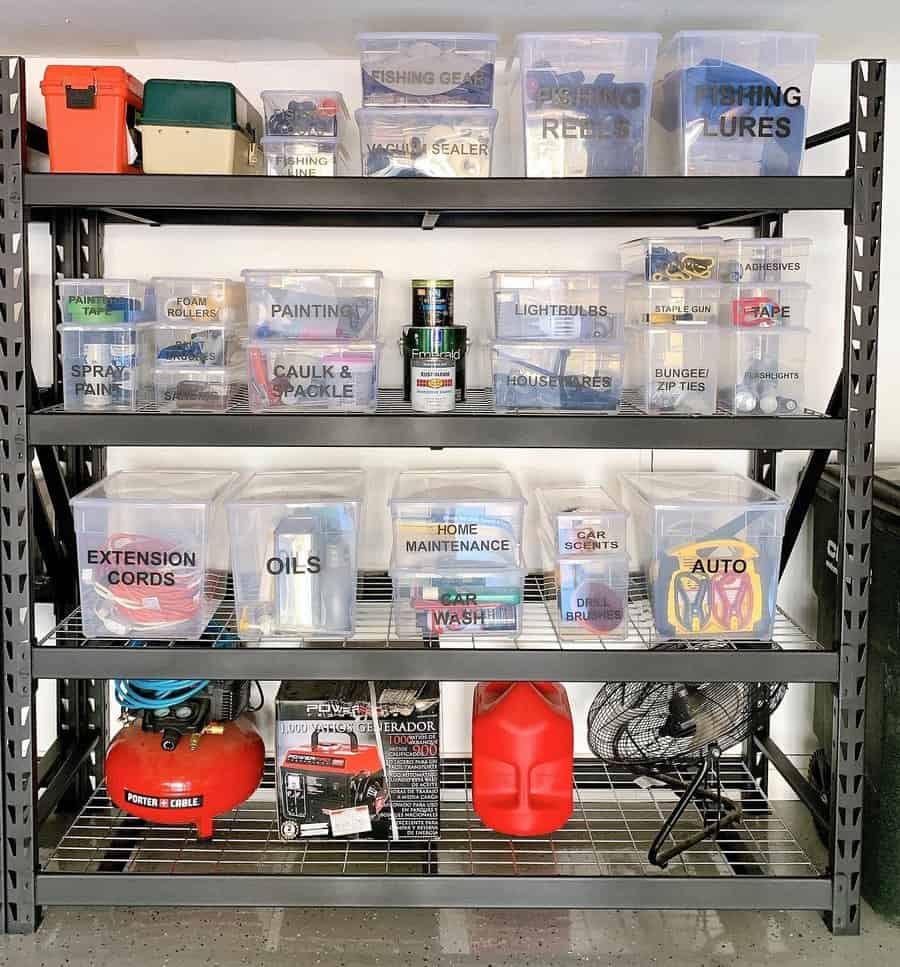 Organizer Garage Shelf Ideas neatfreakoc