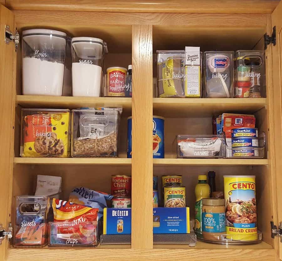 Categorized pantry