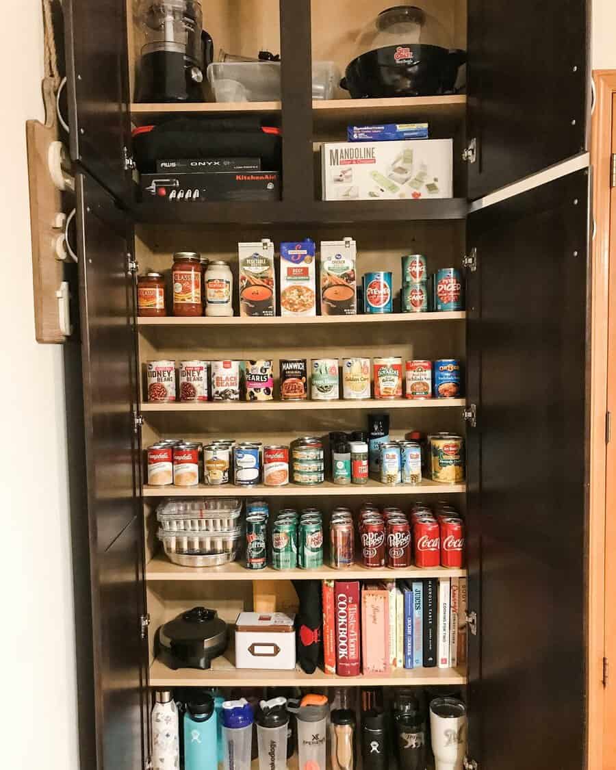 Categorized pantry