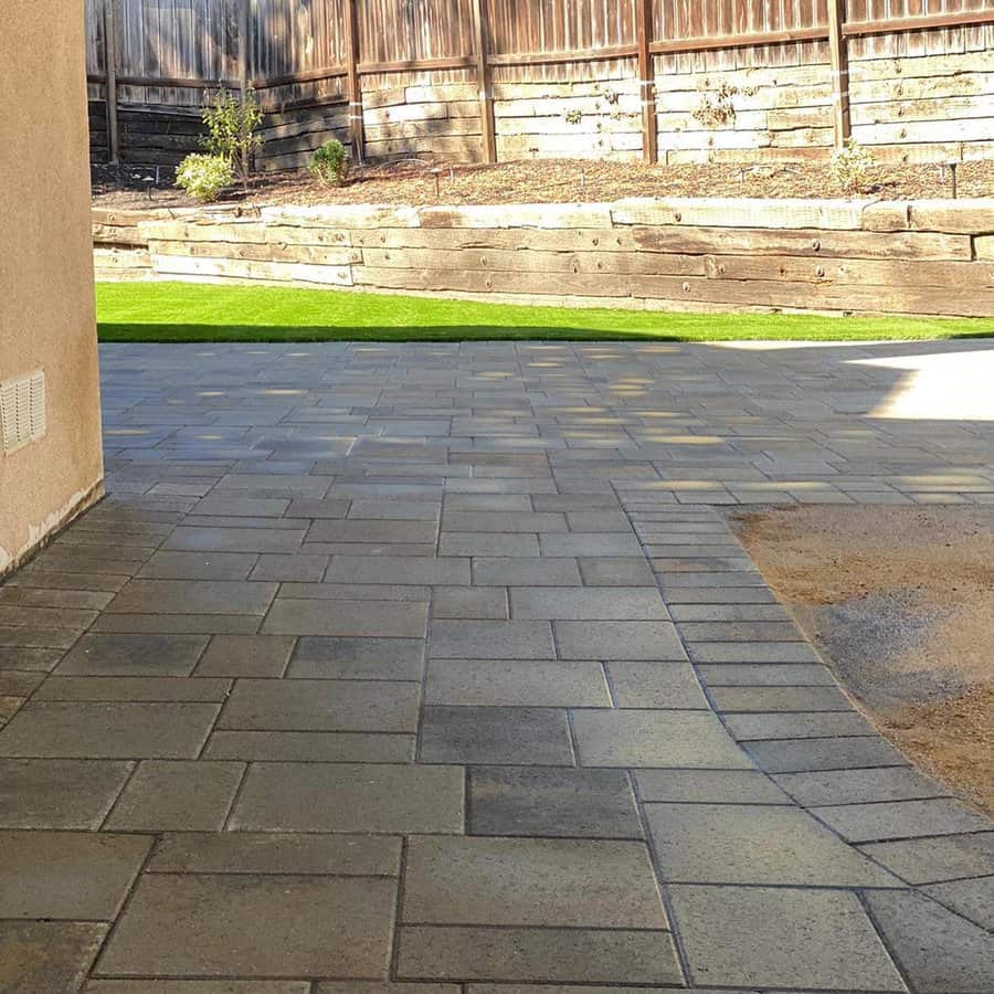 Concrete pavers 