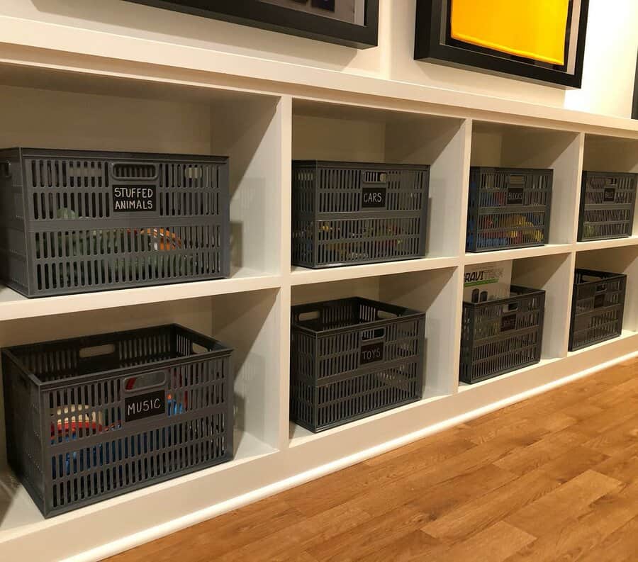 Toy basement storage 